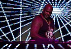 Former NBA basketball player Shaquille O' Neal DJ's at Shaq's Fun House, Saturday, Feb. 1, 2020, in Miami. This carnival themed music festival is one of numerous events taking place in advance of Miami hosting Super Bowl LIV on Feb. 2. (AP Photo/Lynne Sladky)



