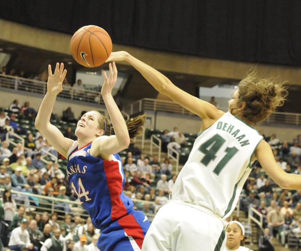 KU women vs. Michigan State | KUsports.com