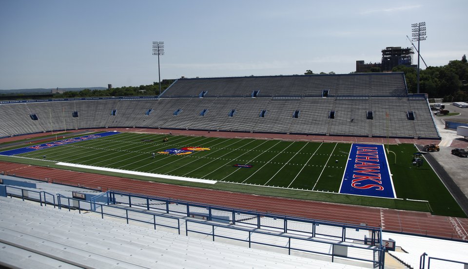 New turf installed at Kivisto Field | KUsports.com