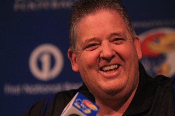Kansas football coach Charlie Weis talked to the media on Wednesday about his first recruiting class at KU.