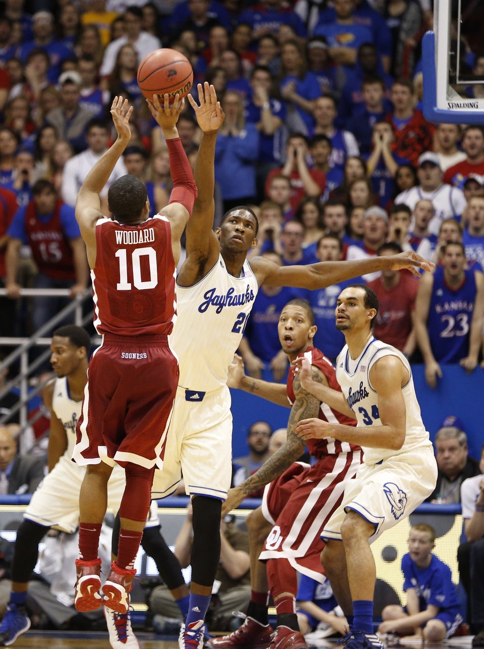 Kansas basketball v. Oklahoma | KUsports.com