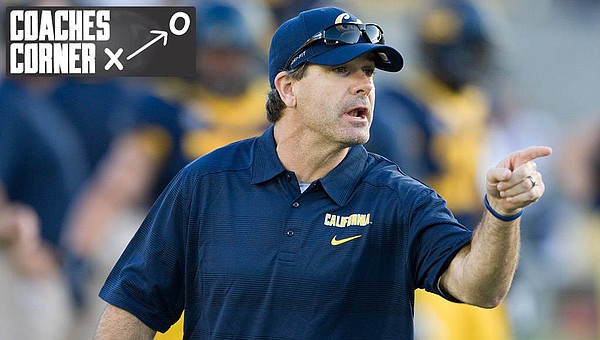 Former Cal assistant Rob Likens is headed to Kansas to be the Jayhawks' new offensive coordinator. (Photo from calbears.com) 