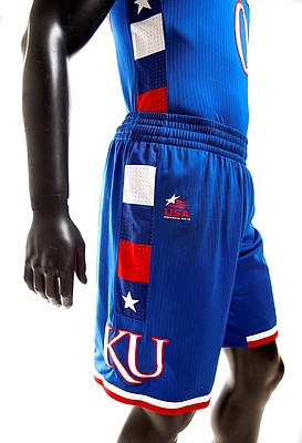 Kansas University basketball uniforms for the 2015 World University Games.