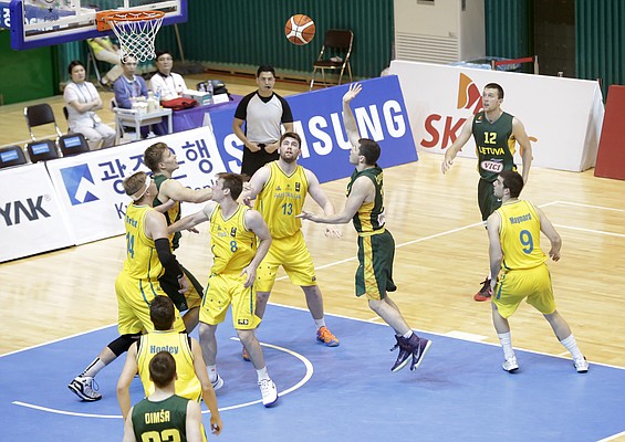 Australia and Lithuania play Thursday, July 9, at the World University Games in South Korea. The winner will take on Team USA who earned a spot in the World University Games quarterfinals with its victory over Serbia on Wednesday. Team USA/Jayhawks play at noon Saturday (10 p.m. Friday CDT). Friday’s game will be broadcast by ESPNU.
