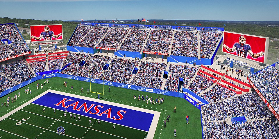 Ku Unveils Renderings For The 300 Million Memorial Stadium Renovation