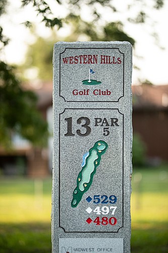 Western Hills Golf Club, hole No. 13.