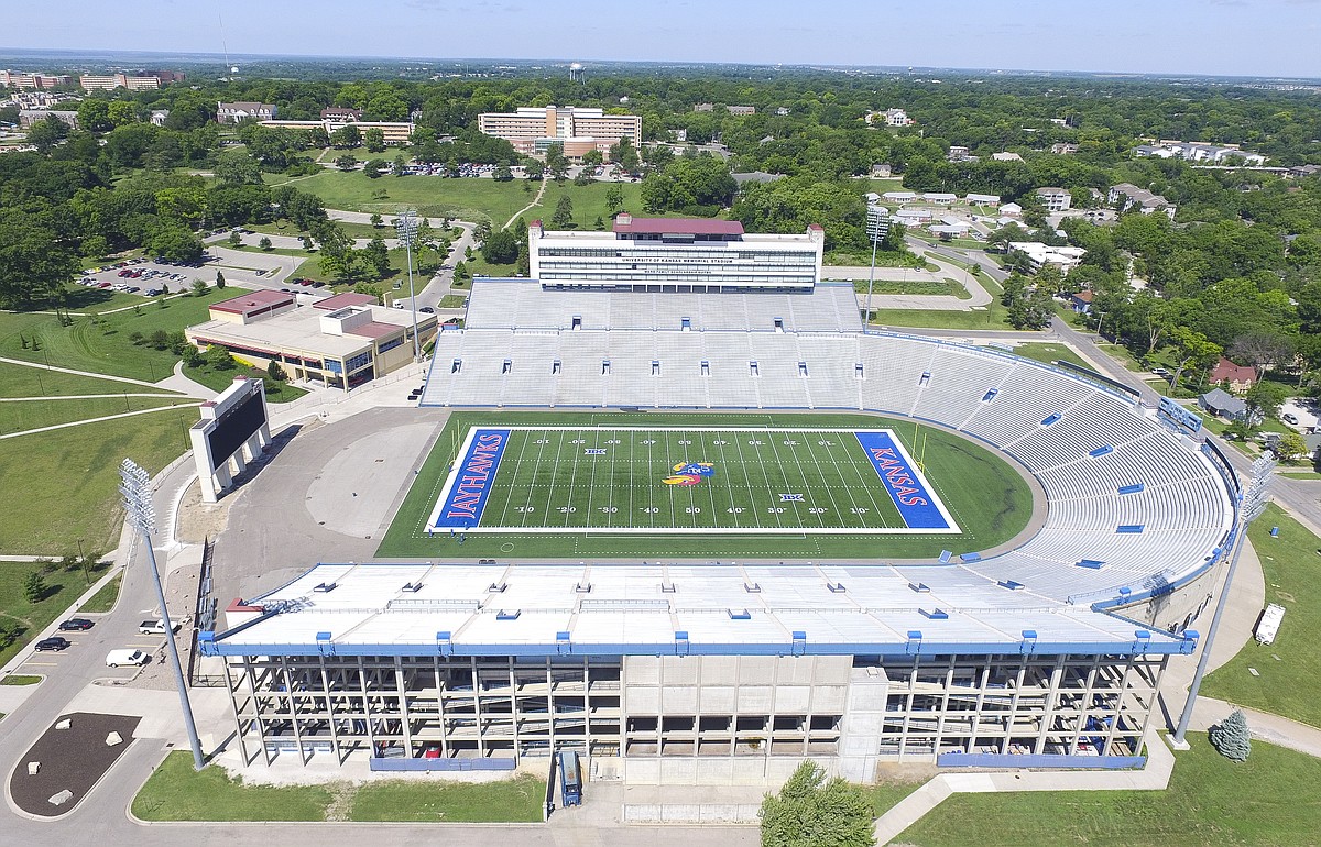 Kansas football to host spring game April 9 at Booth Memorial Stadium