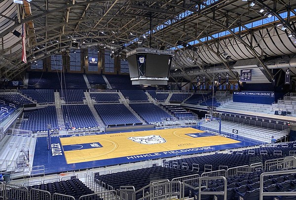 A look inside Butler University's historic Hinkle Fieldhouse in Indianapolis. (Photo courtesy butler.edu) 